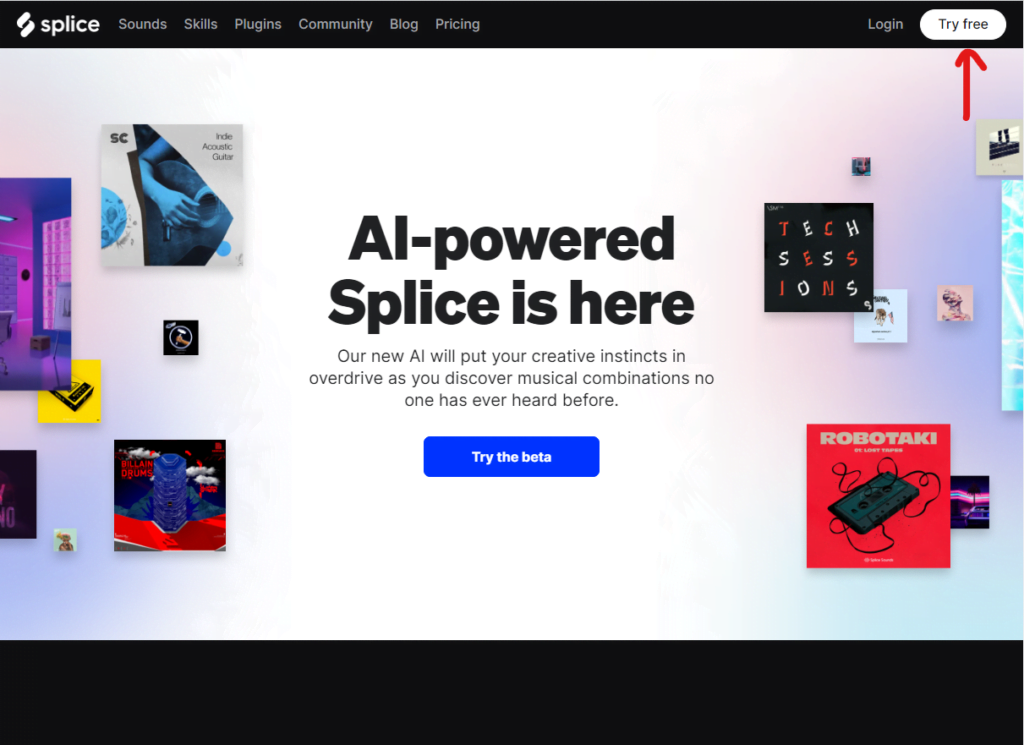 Splice　トップ