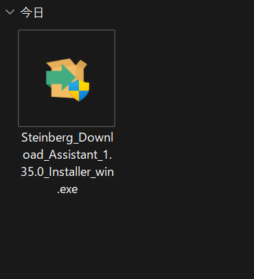 Steinberg_Download_Assistant　インストーラー