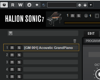 HALion Sonic 設定完了