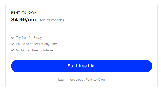 Start free trial