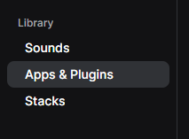 Apps & Plugins