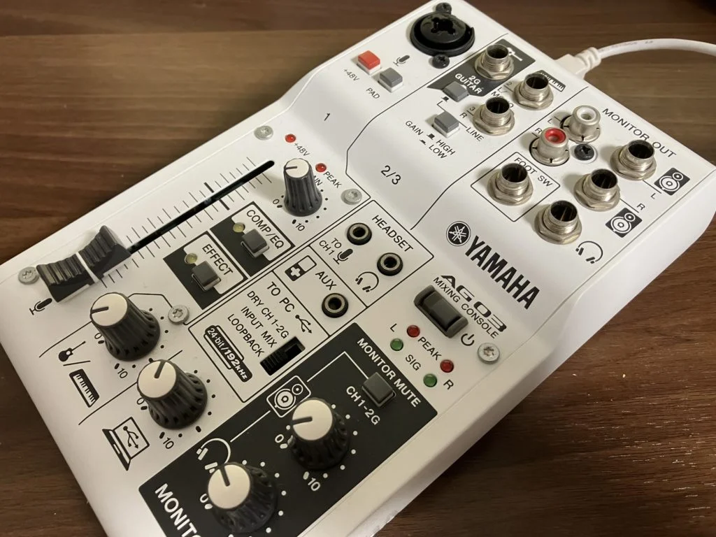 ほぼ新品】AG03mk2 YAMAHA ほぼ新品 YAMAHA AG03 MK2 オーディオ