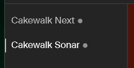 Cakewalk by BandLabが消えたインストーラー