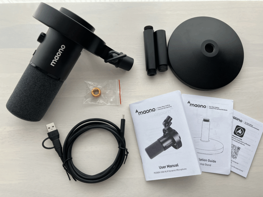 Maono PD300XT 内容品