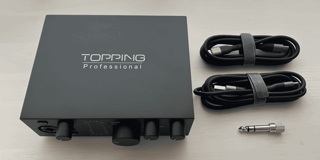 TOPPING E1x2 OTGの内容品
