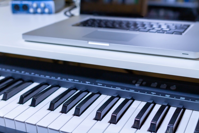 MIDIキーボードのイメージ